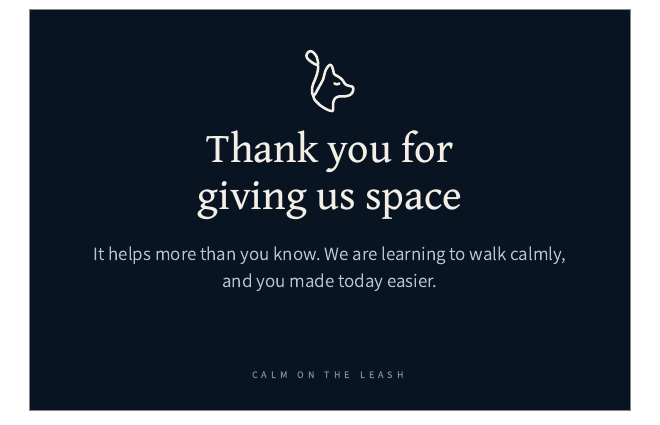 Thank-you card
